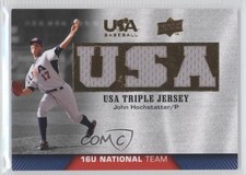 2009 USA Baseball Box Set Triple Jersey 16U National Team John Hochstatter