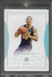 2016-17 National Treasures Collegiate Ben Simmons #3 Flawless Diamond Rookie /20 - Picture 1 of 2