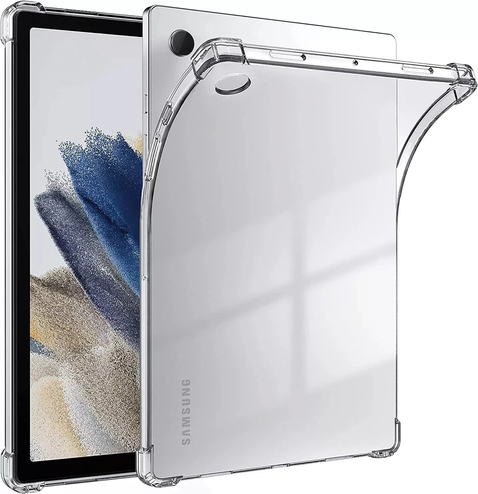 For Samsung Galaxy Tab A8 10.5 X200 Case Clear Shockproof Cover TPU Silicone - Image 1 of 4