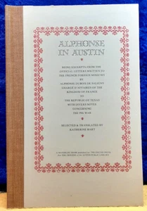 Alphonsie in Austin by Katherine Hart; Encino; 1967; 1st ed; signed; hb; 8.4 - Bild 1 von 5