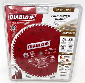 Diablo 10" Durchmesser Hartmetall Sägeblatt 60 feine Zähne - Gehrung & Tischkreissägen - Bild 1 von 11