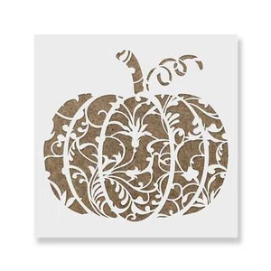 Plantilla de calabaza Damasco - Plantilla reutilizable - 190 micras de Mylar - Imagen 1 de 3