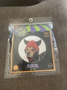 NUEVO Disfraz Sombrero Diablo Rubíes Pet Shop Boutique Perro Talla M/L - Imagen 1 de 2