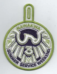 Parche de 3 actividades OA Nawakwa Lodge, fin de semana de servicio de verano 2012 (eR2012-2) - Imagen 1 de 1