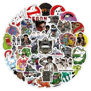 Ghostbusters Themed Set of 50 Assorted Stickers Decal Set - Picture 1 of 1