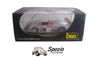 AUDI R8 TEAM JOEST WINNER MANS 2001 IXO SCALA 1/43 - Immagine 1 di 4