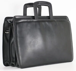 Valigetta uomo vintage pelle JACK GEORGE executive professionale business - Foto 1 di 11