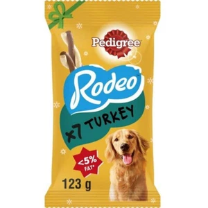 Pedigree Rodeo Sabor Pavo Masticable Navidad Perro Golosina - Golosina de Recompensa Baja en Grasa - Imagen 1 de 4