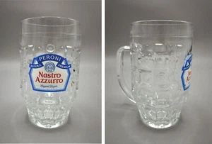 BOCCALE BIRRA COLLEZIONE MARCA "NASTRO AZZURRO - PERONI BIRRA PREMIUM" - Rarità  - Picture 1 of 1