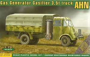 Ace 1/72 (20mm) Renault AHN 3.5t Cargo Truck with Gas Generator - Picture 1 of 1