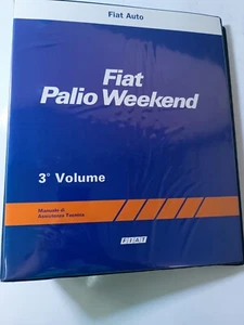 Manuale officina Fiat Palio Weekend e Strada 3° volume d assistenza tecnica ' 97 - Foto 1 di 24