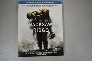 Hacksaw Ridge [Blu-ray + DVD + Digital] Blu-ray EXCELLENT - Picture 1 of 1