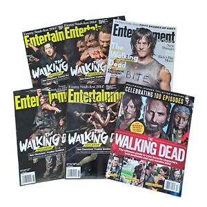 Entertainment Weekly Walking Dead #1327 #1350 Collector 1 2 3 4 Hollywood Legend