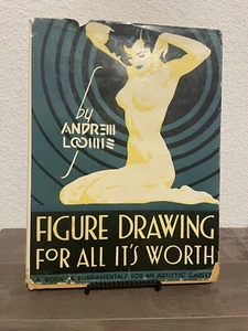 Hardcover "Figur Zeichnung für alles was es wert ist" Andrew Loomis Buch mit Schutzumschlag - Bild 1 von 13