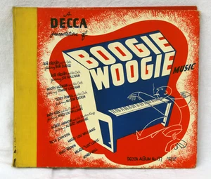 BOOGIE WOOGIE -ALBUM- Fragment 2 von 6 Platten Swing/Jazz Schellack 78rpm A380 - Bild 1 von 6