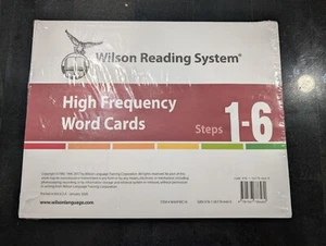 Wilson Reading System 4th Edition Steps 1 - 6 BRAND NEW SEALED - Imagen 1 de 2