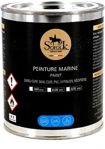 Peinture Sellerie Nautique : banquettes, Bain de Soleil - 500ml - Bleu marine - Photo 1/6