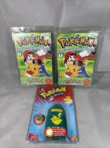 2 Pokemon Comic Book Lot of 4 The Electric Tale(1,2,&4) Sealed, Marble Game G2 - Picture 1 of 15