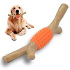Dog Chew Toy for Aggressive Chewers Tough Big Nylon & Rubber Teething Stick w...