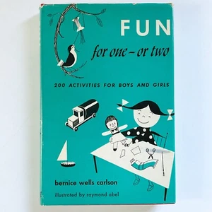 Spaß für ein oder zwei Bernice Carlson Hardcover Buch Kinder Basteln Aktivitäten drinnen - Bild 1 von 22