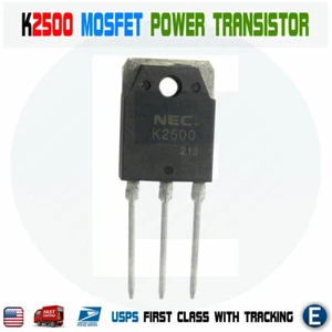 Transistor 2SK2500 K2500 NEC 60V 5A POTENCIA MOSFET TO-247 A-3P - Imagen 1 de 2