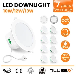 10Pcs LED Downlight 90mm Cutout 10/12/13W Tri-Colour Changeable With AU plug SAA - Picture 1 of 23