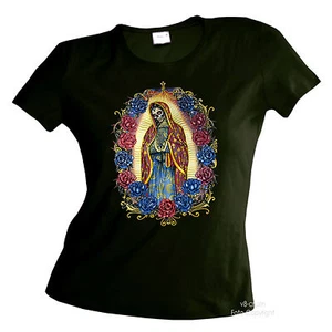* Camiseta tatuaje mujer niña día de los muertos diseño estilo mexicano *7016 - Imagen 1 de 1