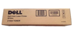 DELL 3010cn CT200860 LASER PRINTER CYAN TONER CARTRIDGE, GENUINE, NEW - Picture 1 of 2