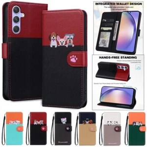 For Samsung A55 A05S A15 A14 A54 A13 Leather Wallet Case Magnetic Cover Strap - Picture 1 of 61