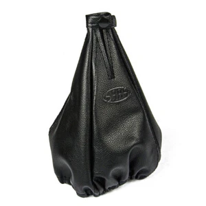 Genuine SAAS Vinyl Gear Shift Boot Cover Black - Picture 1 of 4