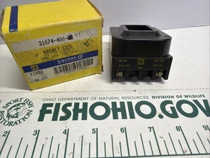 BOBINA MAGNÉTICA CUADRADA D 31074-400-47 PARA TIPO S, TALLA 3 - Imagen 1 de 5