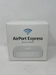Apple Airport Express A1392 2nd Generation Dualband 802.11n WiFi Router Orig Box - Picture 1 of 4