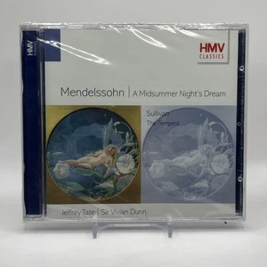 Mendelssohn, Sullivan - A Midsummer Night's Dream, The Tempest (CD) NEW SEALED - Picture 1 of 2