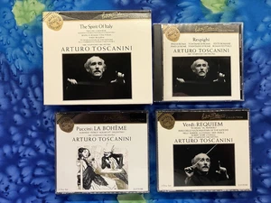 ARTURO TOSCANINI THE SPIRIT OF ITALY RCA 5 CD BOX SET N/MINT (UNPLAYED) - Foto 1 di 2
