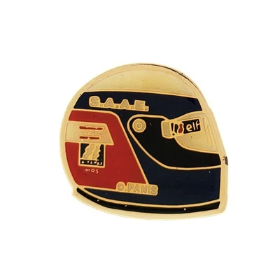 Vintage Oliver Panis Racing Helmet Lapel Pin – Formula 1 S.A.A.E. ELF Sponsor - Image 1 of 4