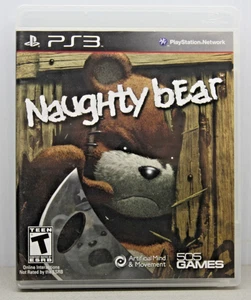 Naughty Bear PS3 PlayStation 3 CIB Completo con Manual 505 Juegos EXCELENTE - Imagen 1 de 3