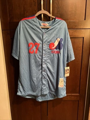 Montreal Expos Vladimir Guerrero Jersey   1982 MLB All Star Patch / XL/54 W/TAGS - Image 1 of 4