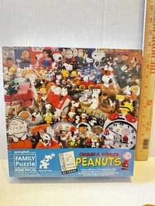 Charles M Schulz Peanuts 45th Anniversary 500 Pieces Puzzle Springbok New-Sealed - Picture 1 of 3