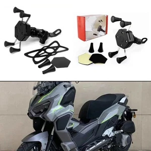 Motorrad Handyhalter Lenker Handyhalter Edelstahlkonstruktion - Zdjęcie 1 z 24