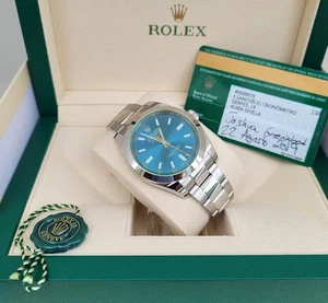 Rolex Milgauss 116400GV - 2019, Full Set Steel 40mm Z-Blue Dial - Immaculaute - Picture 1 of 9
