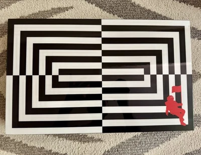 Jonathan Adler x MTV Op Art Moonman limited Backgammon Set Special Edition - New - Image 1 of 4