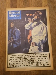 Record Mirror Newspaper October 1st 1966 The Who Cover - Picture 1 of 4
