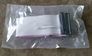 2ft. 34-Pin (2x17) Female to Female 2.54mm-Pitch 34-wire IDC Flat Ribbon Cable - Picture 1 of 1