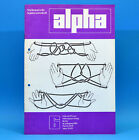 Alpha 6 von 1982 Mathematische Sch&#252;lerzeitschrift Mathematik Mathe Logik S1