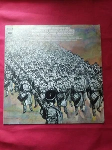 33 vinyl LP bin5 ~ LEONARD BERNSTEIN CONDUCTS GREAT MARCHES NEW YORK PHILHARMONI - Bild 1 von 1
