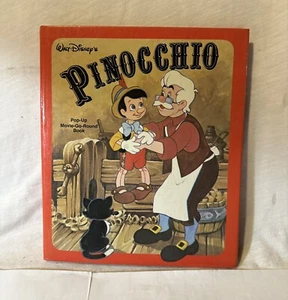 Walt Disney Pinocchio pop-up movie go round book - Picture 1 of 11