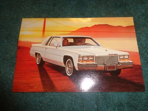1981 CADILLAC COUPE DE VILLE DEALERSHIP POST CARD MAILER / ORIGINAL DEALER ITEM - Picture 1 of 2