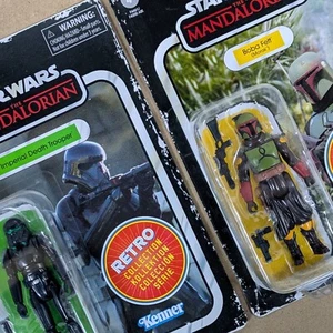 ⭐⚔️ Figuras de acción Boba Fett + Imperial Death Trooper: colección retro - Imagen 1 de 3