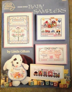 Cross Stitch Booklet - BABY SAMPLERS - Linda Gillum - #3605/ 1993 - Picture 1 of 5