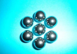 12 Stahlkugeln 8 mm Kugeln Kugellagerkugeln 8mm DIN 5401 - Bild 1 von 1